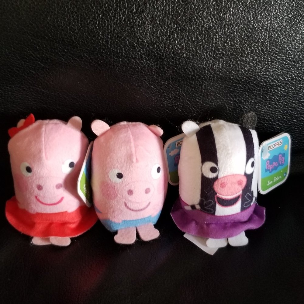 Peppa Pig Podpals Minis - set of 3
